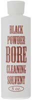 Track's best Black Powder BORE CLEAN Solvent, with flip-top spout